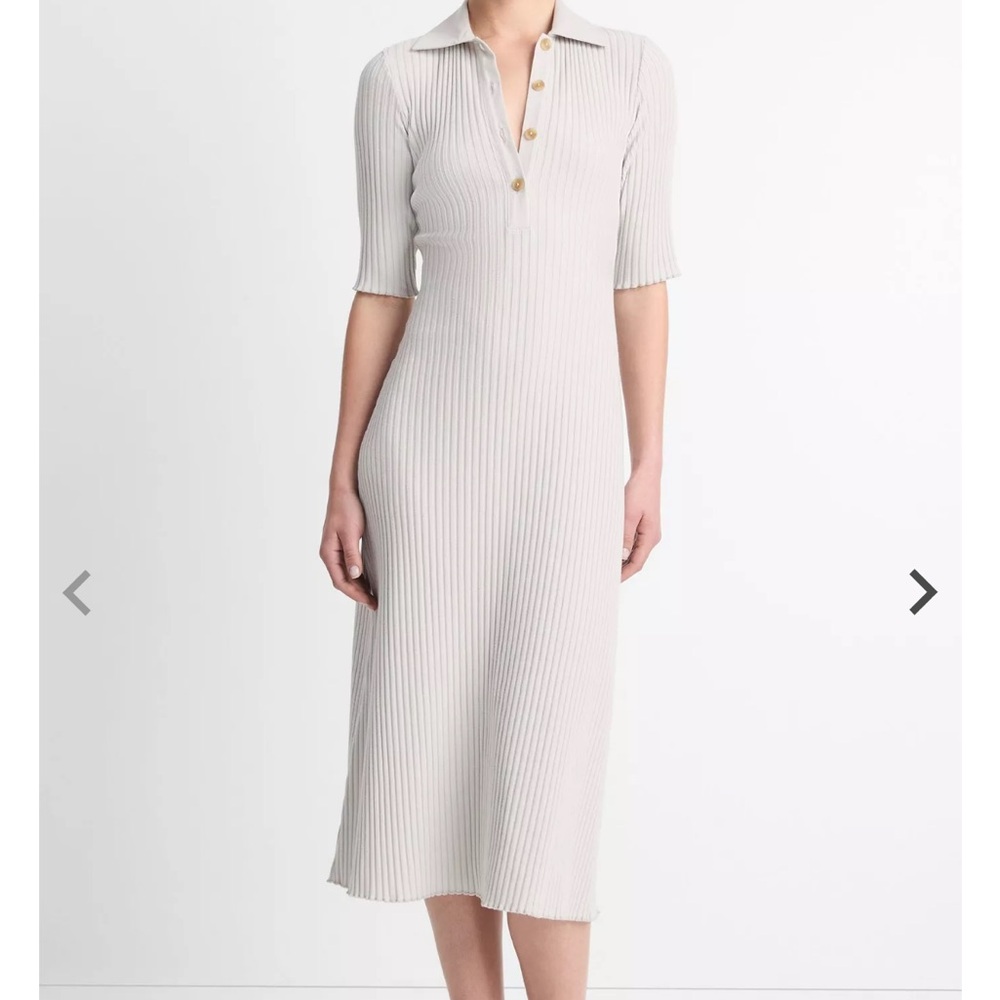 Vince never worn xs Knit Dress with Button Detail